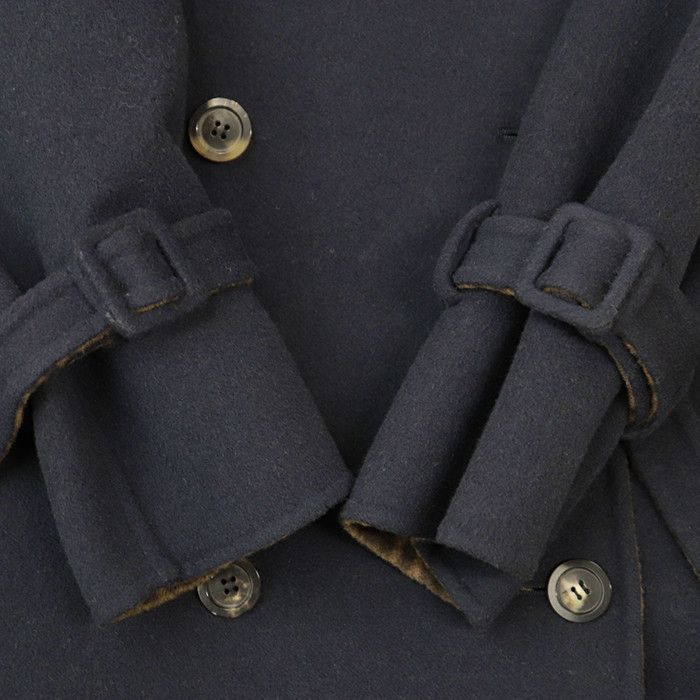 Fendi Fendi Fendi FF Zuccha Monogram Wool Silk Coat Textile Outerwear DUTY FREE for USA Size ONE SIZE - 13 Thumbnail