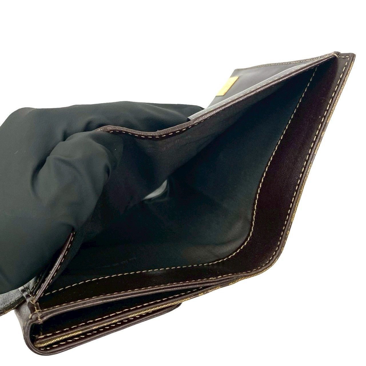 Fendi Fendi Fendi Zucchino FF Logo Patent Leather Wallet Leather Short Wallet DUTY FREE for USA Size ONE SIZE - 9 Thumbnail