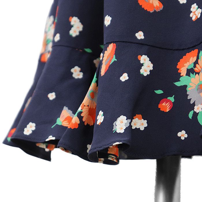 Louis Vuitton Louis Vuitton Louis Vuitton Monogram Floral Print Silk Dress Textile Dresses DUTY FREE for USA Size ONE SIZE - 11 Thumbnail