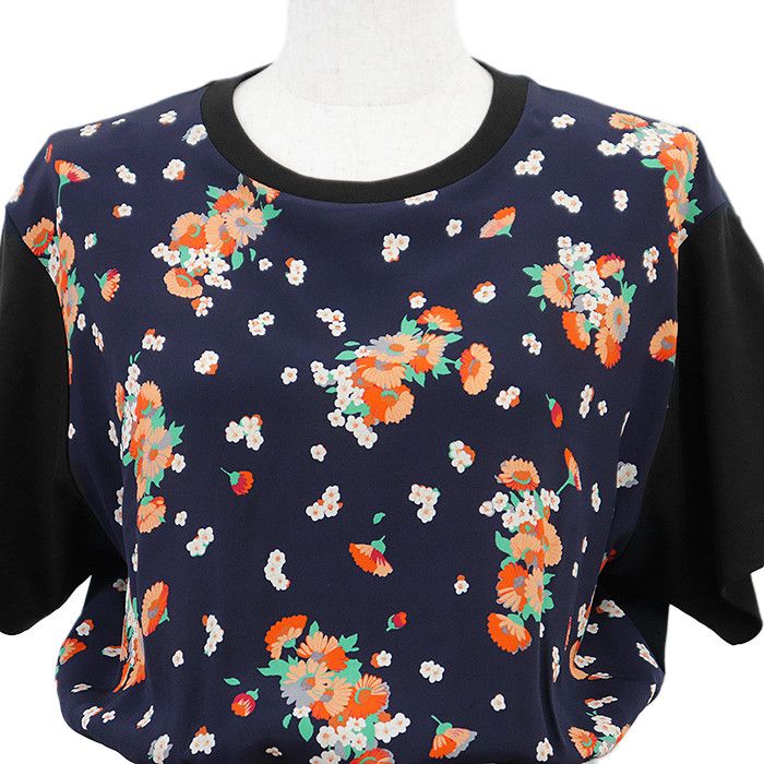 Louis Vuitton Louis Vuitton Louis Vuitton Monogram Floral Print Silk Dress Textile Dresses DUTY FREE for USA Size ONE SIZE - 2 Thumbnail