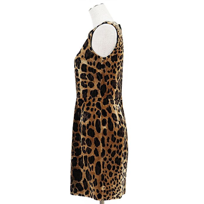 Dolce & Gabbana Dolce & Gabbana Dolce&Gabbana Velvet Dress Textile Dresses DUTY FREE for USA Size ONE SIZE - 13 Thumbnail
