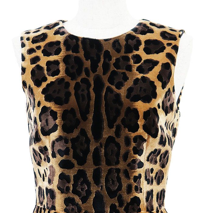 Dolce & Gabbana Dolce & Gabbana Dolce&Gabbana Velvet Dress Textile Dresses DUTY FREE for USA Size ONE SIZE - 2 Thumbnail