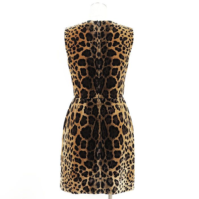 Dolce & Gabbana Dolce & Gabbana Dolce&Gabbana Velvet Dress Textile Dresses DUTY FREE for USA Size ONE SIZE - 5 Thumbnail