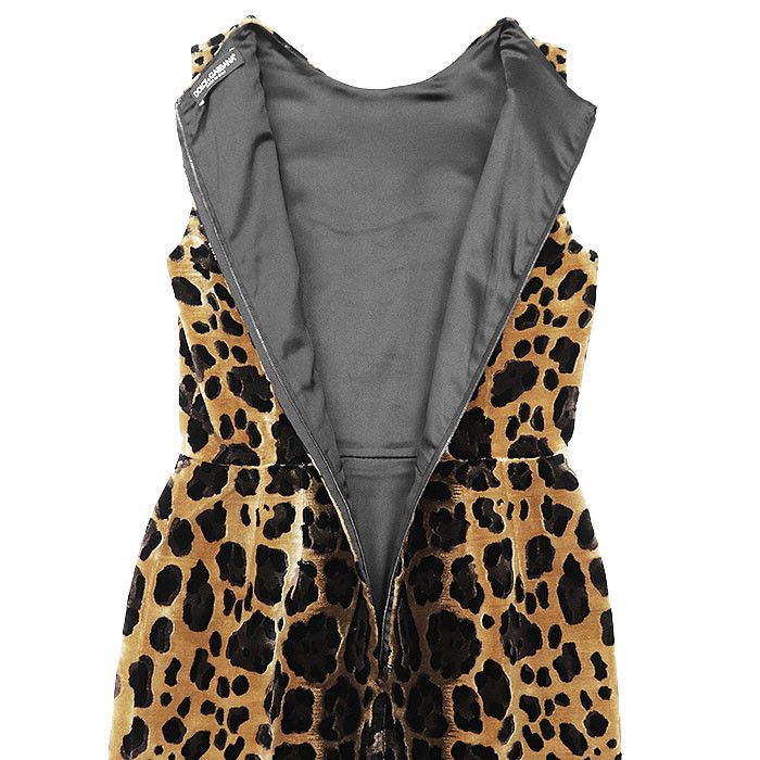 Dolce & Gabbana Dolce & Gabbana Dolce&Gabbana Velvet Dress Textile Dresses DUTY FREE for USA Size ONE SIZE - 7 Thumbnail