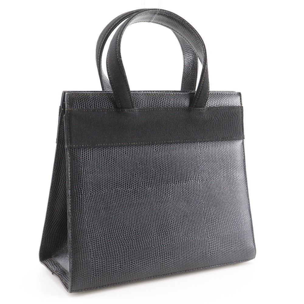 Salvatore Ferragamo Salvatore Ferragamo Salvatore Ferragamo Vara Ribbon Embossed Leather Handbag Leather Handbag BA214178 DUTY FREE for USA Size ONE SIZE - 3 Thumbnail