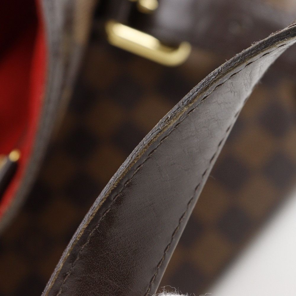 Louis Vuitton Louis Vuitton Louis Vuitton Hampstead MM Damier Canvas Tote Bag Textile Tote Bag N51204 DUTY FREE for USA Size ONE SIZE - 13 Thumbnail