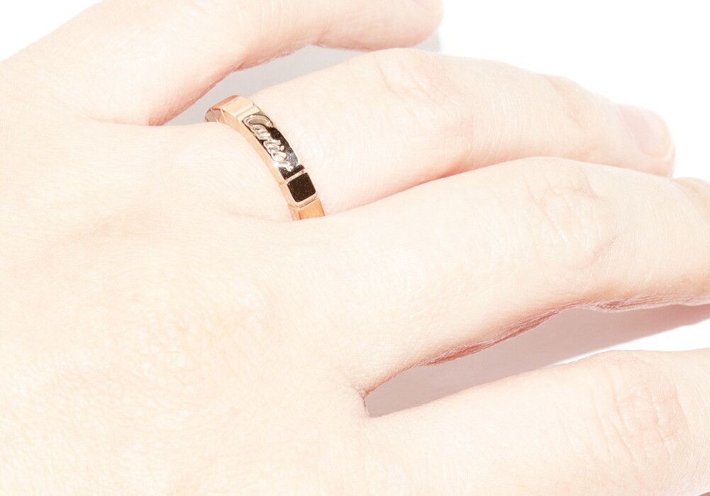 Cartier Cartier Cartier Lanieres Au750 Ring Size 47 Precious Metal Ring B40483 DUTY FREE for USA Size ONE SIZE - 5 Thumbnail