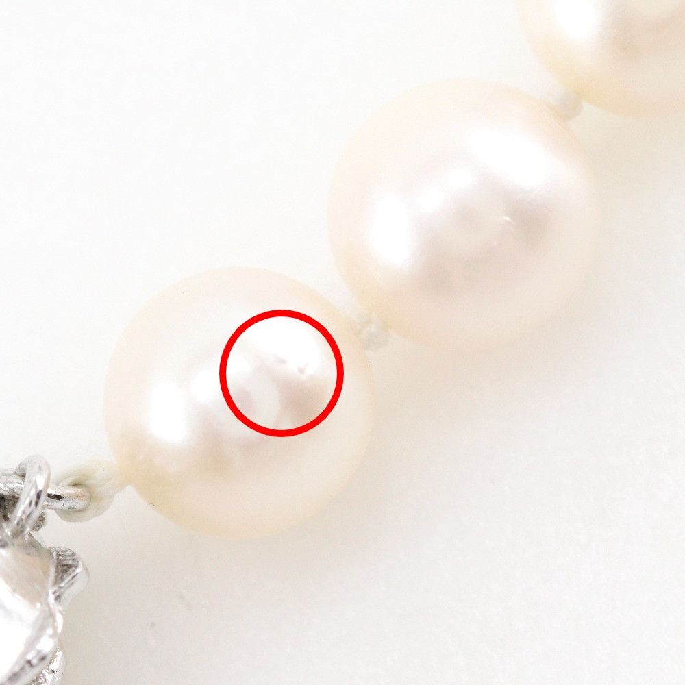 Other Other Pearl Silver Necklace Precious Metal Necklace DUTY FREE for USA Size ONE SIZE - 7 Thumbnail