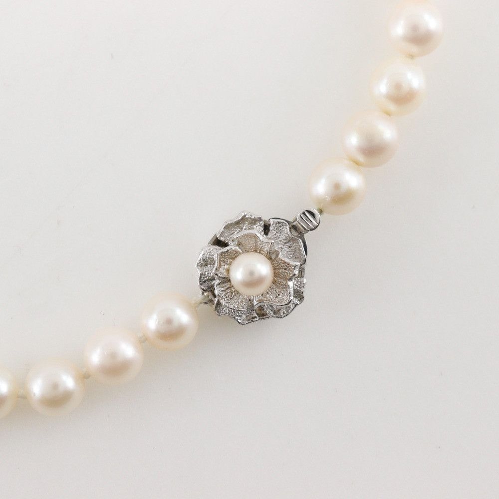 Other Other Pearl Silver Necklace Precious Metal Necklace DUTY FREE for USA Size ONE SIZE - 4 Thumbnail