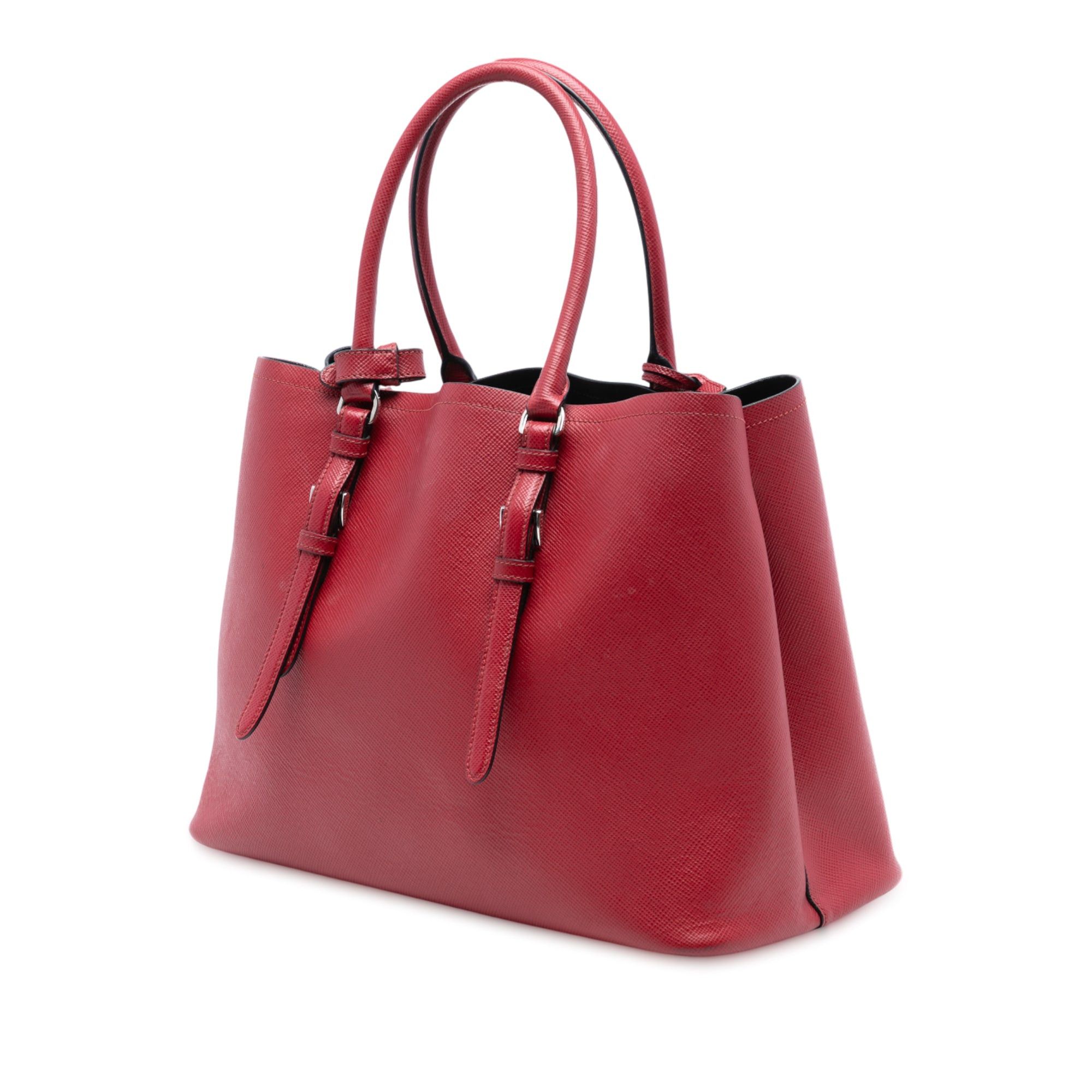 Prada Medium Saffiano Cuir Double Handle Satchel Size ONE SIZE - 2 Thumbnail