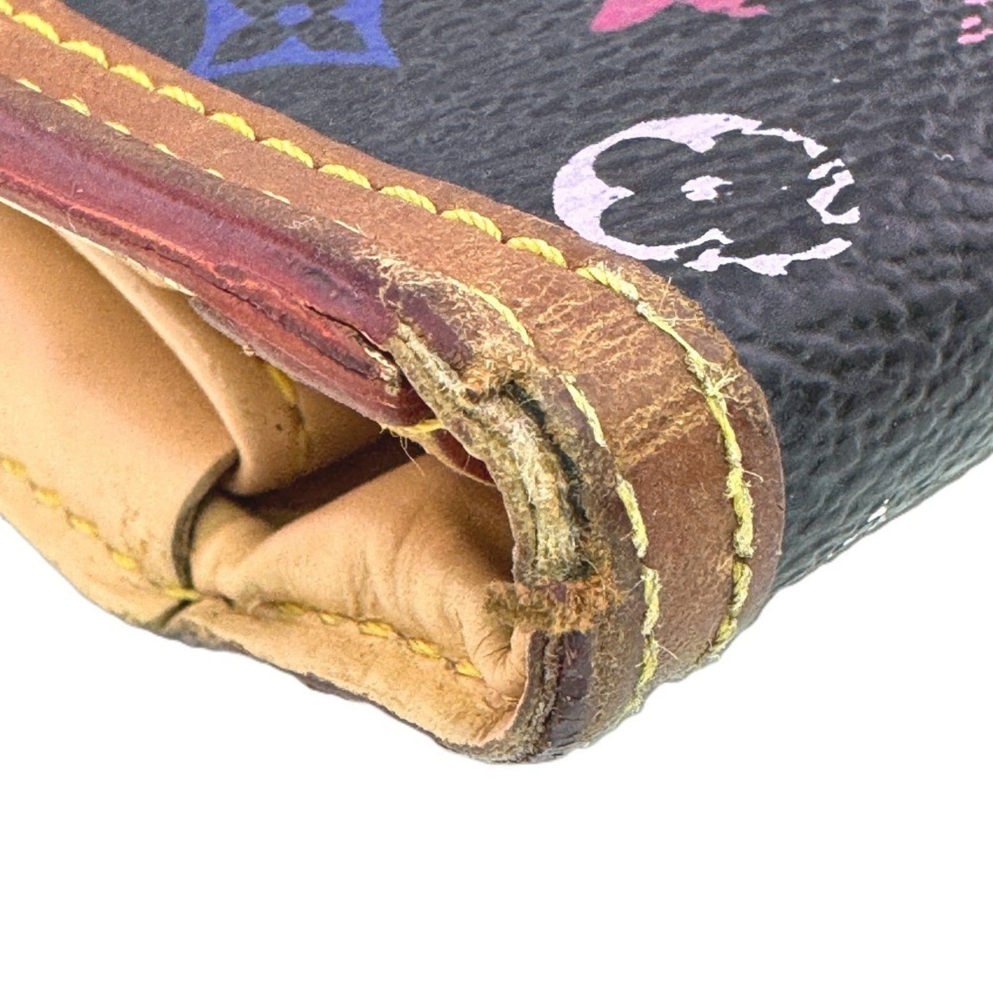 Louis Vuitton LOUIS VUITTON M92658 Porte Tresor International Tri-fold Monogram Multicolor Long Wallet for Women Size ONE SIZE - 3 Thumbnail
