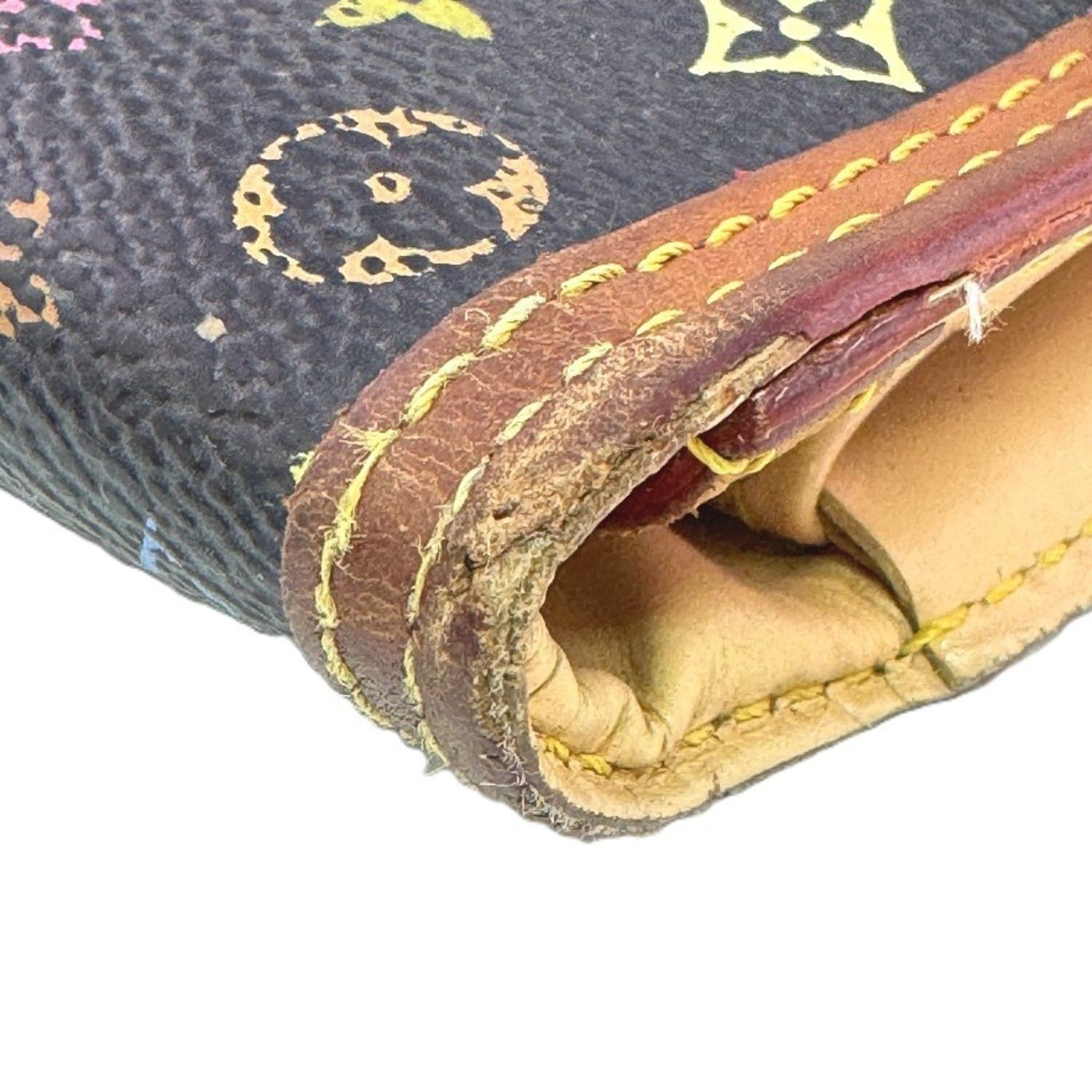 Louis Vuitton LOUIS VUITTON M92658 Porte Tresor International Tri-fold Monogram Multicolor Long Wallet for Women Size ONE SIZE - 4 Thumbnail