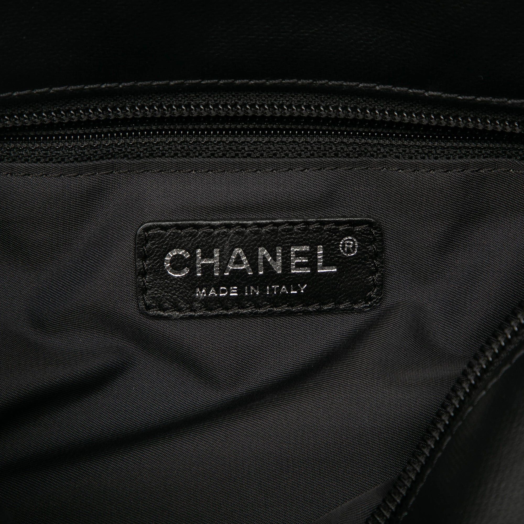Chanel Small Quilted Coated Canvas Paris Biarritz Tote Size ONE SIZE - 5 Thumbnail