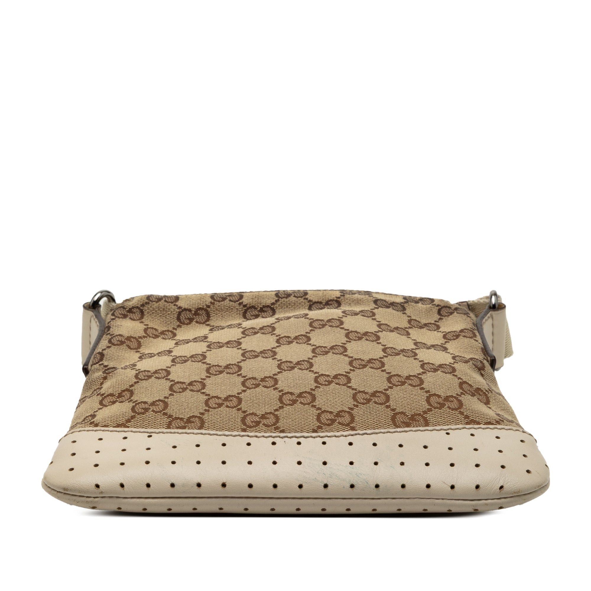 Gucci GG Canvas Perforated Crossbody Size ONE SIZE - 3 Thumbnail