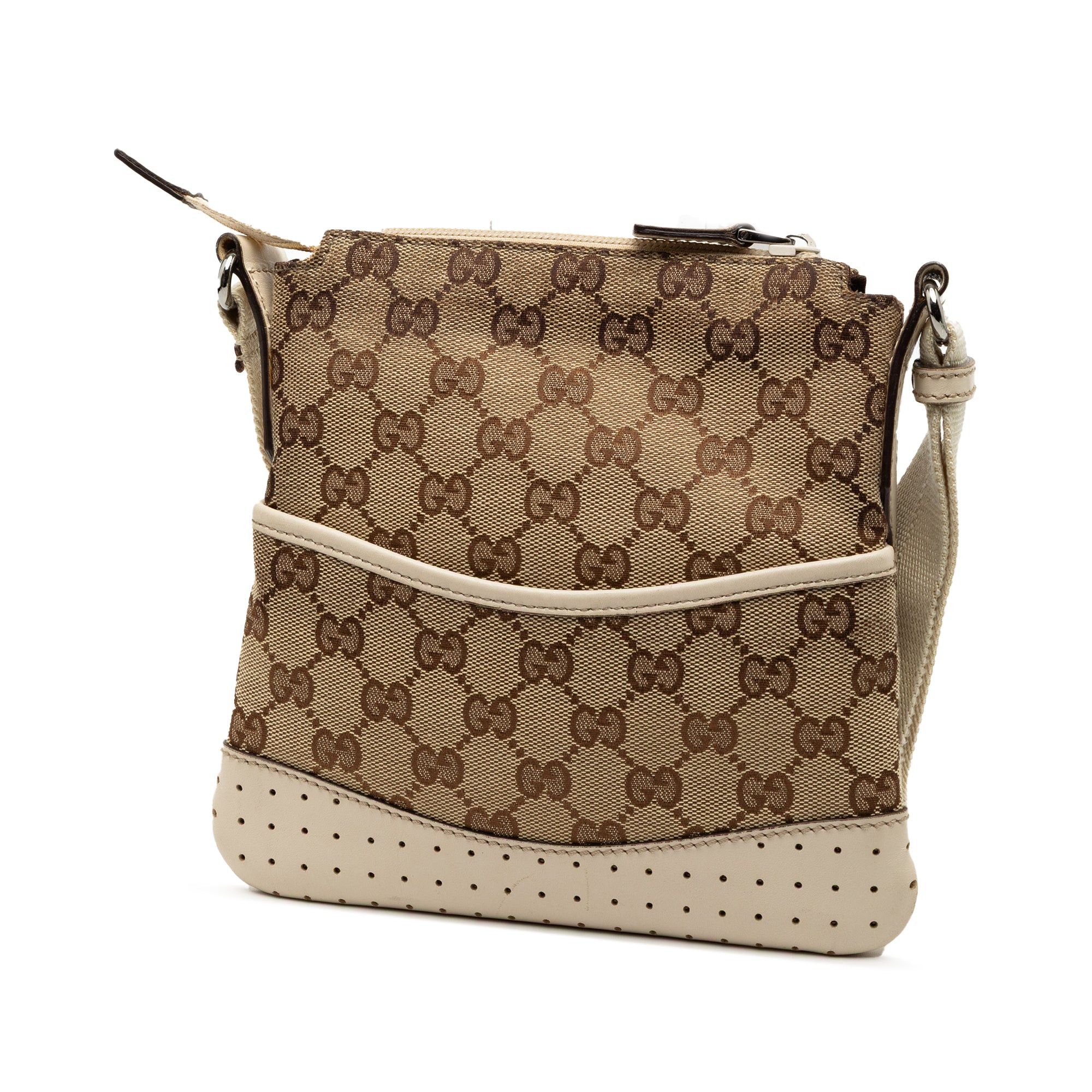 Gucci GG Canvas Perforated Crossbody Size ONE SIZE - 2 Thumbnail