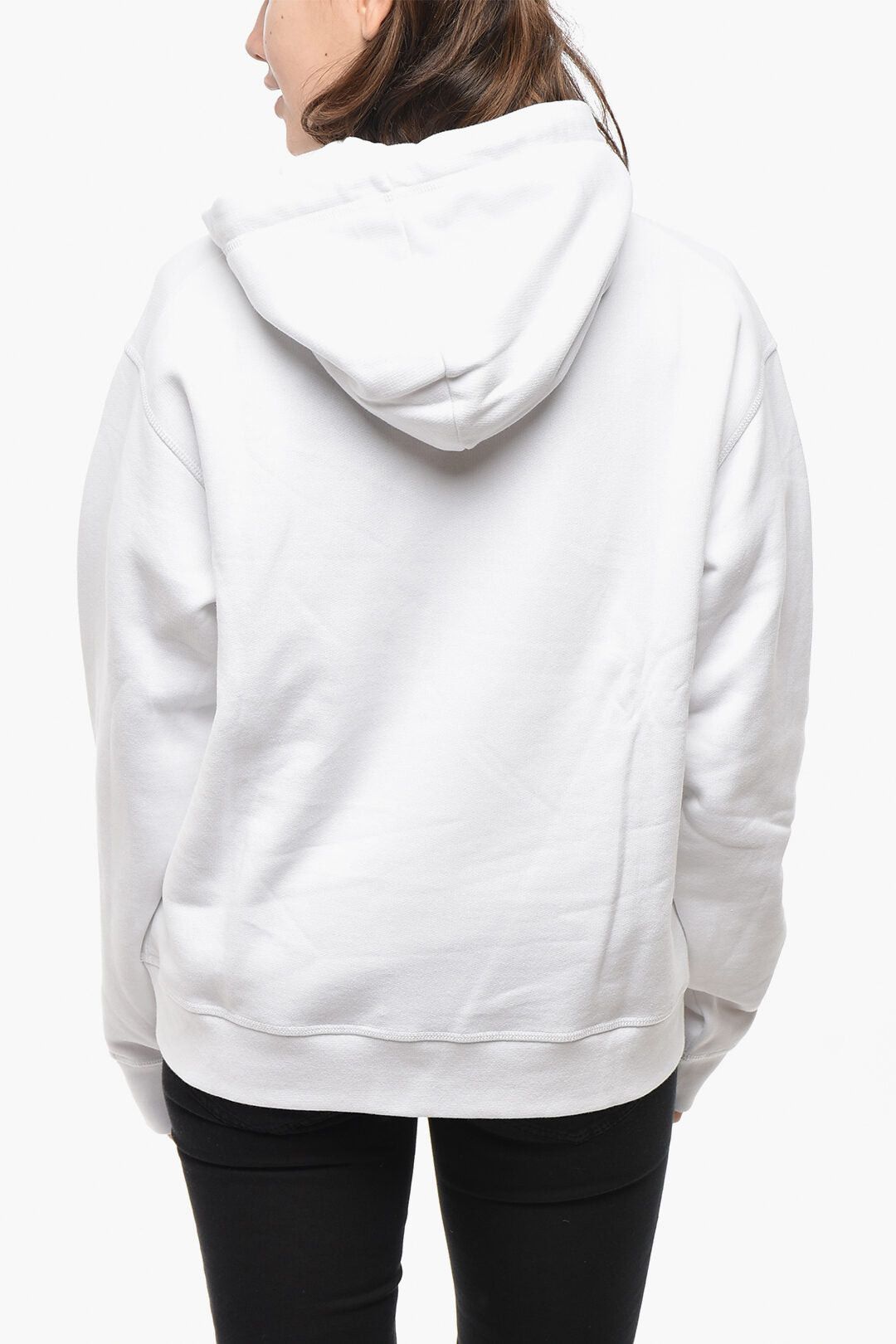 Dsquared2 Brushed Cotton Hoodie ICON with Print Size S / US 4 / IT 40 - 2 Thumbnail