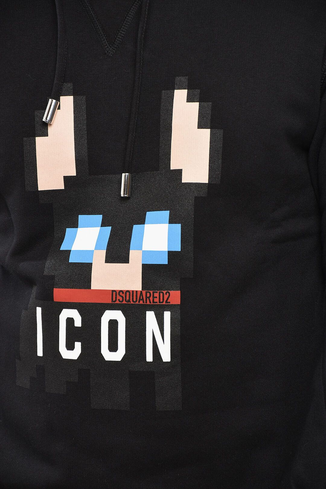 Dsquared2 Cotton Fleece Hoodie with Front Logo Size US XS / EU 42 / 0 - 3 Thumbnail