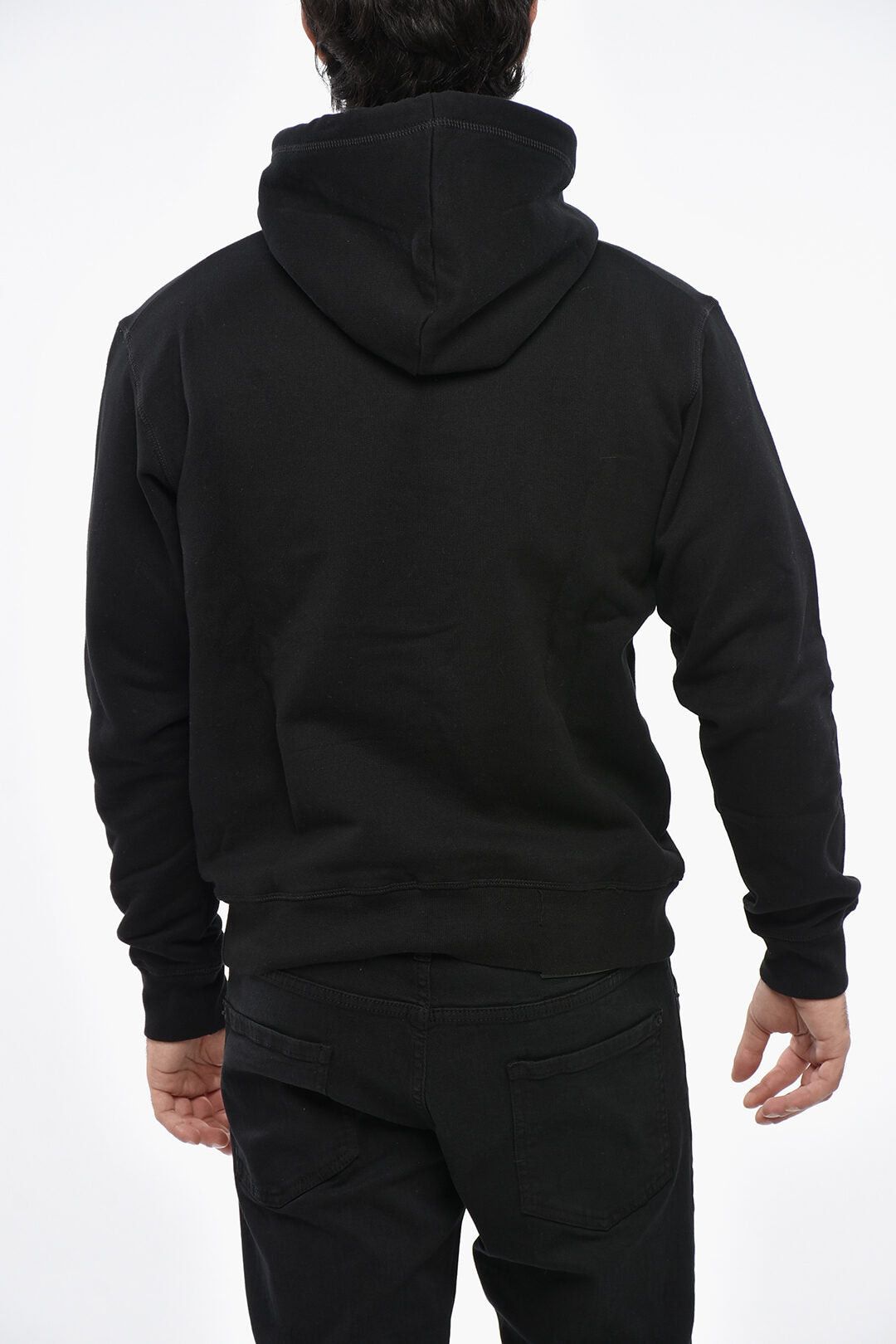 Dsquared2 Cotton Fleece Hoodie with Side Logo Size US XXL / EU 58 / 5 - 2 Thumbnail