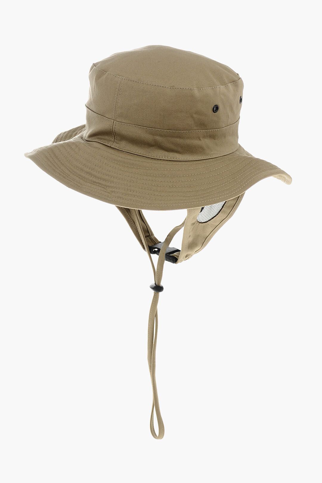 Dsquared2 Cotton Gabardine Bucket Hat with Drawstring Size ONE SIZE - 2 Thumbnail