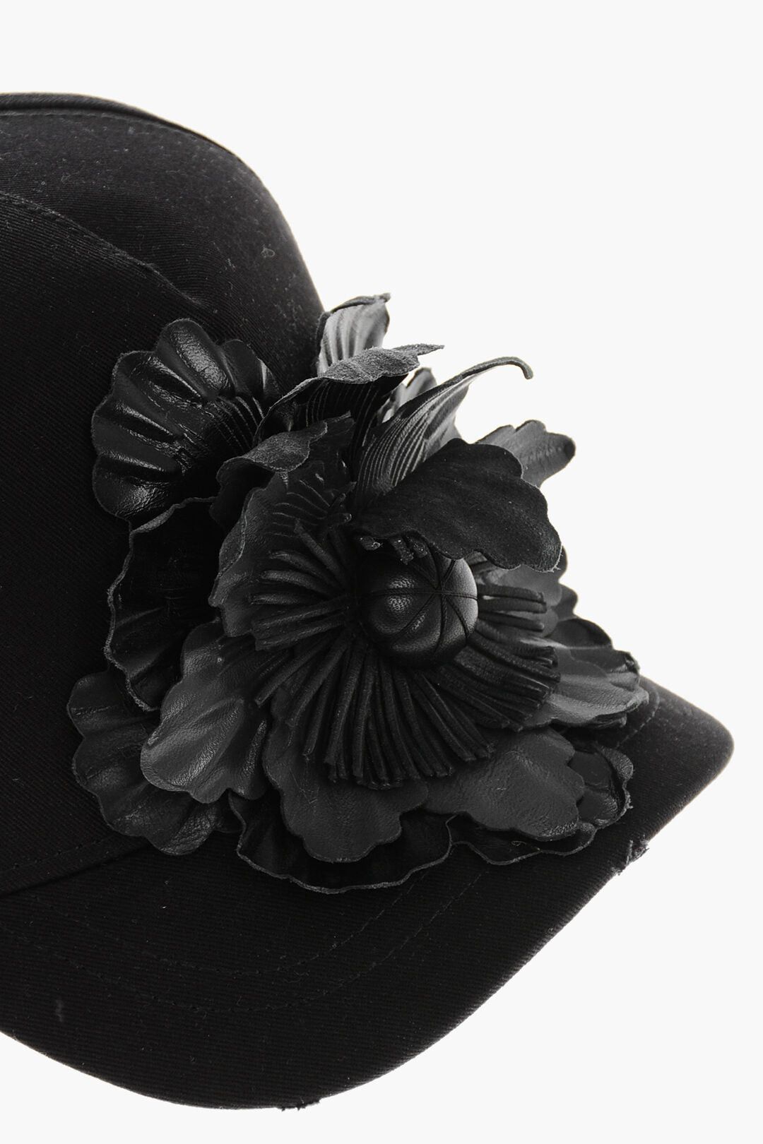 Dsquared2 Solid-Color Baseball Cap with Floral Applique Size ONE SIZE - 3 Thumbnail