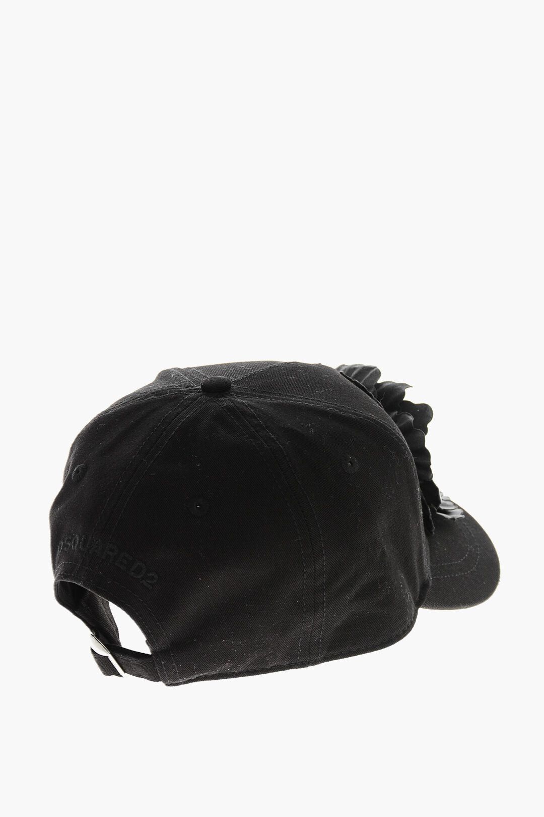 Dsquared2 Solid-Color Baseball Cap with Floral Applique Size ONE SIZE - 2 Thumbnail