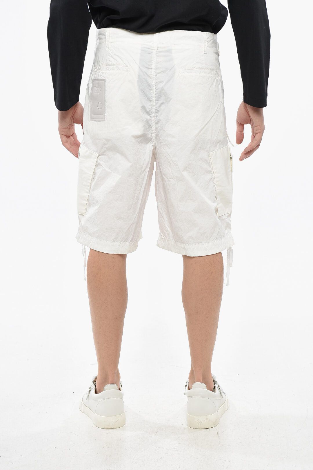 Ten C Nylon Cargo Shorts with Belt Loops Size US 31 - 2 Thumbnail