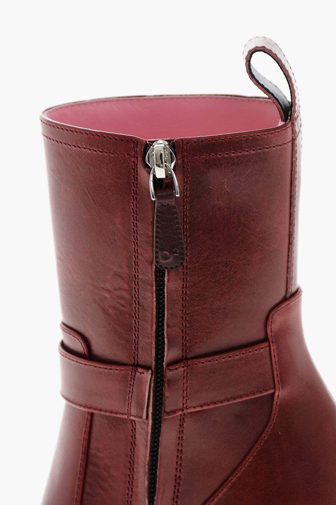 Dsquared2 Leather Ankle Boots MY DUST With 10 cm Stiletto Heel Size US 9 / IT 39 - 4 Thumbnail
