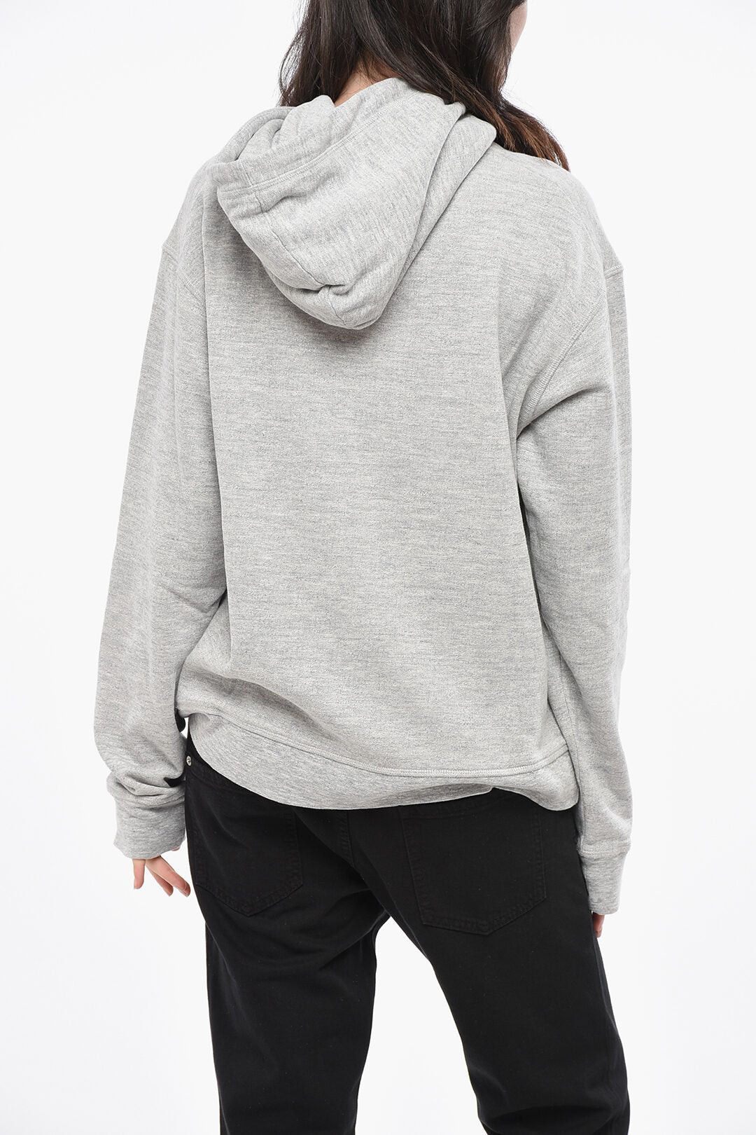 Dsquared2 Cotton Fleece Hoodie COOL FIT with Raised Details Size M / US 6-8 / IT 42-44 - 2 Thumbnail