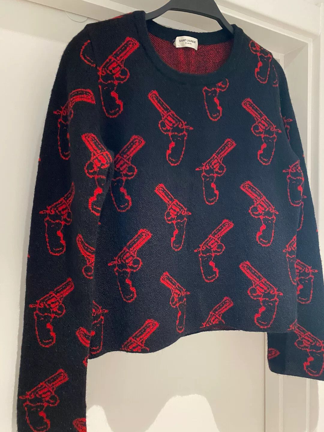 Saint Laurent Paris Saint Laurent Mohair Sweater M Size US M / EU 48-50 / 2 - 2 Thumbnail