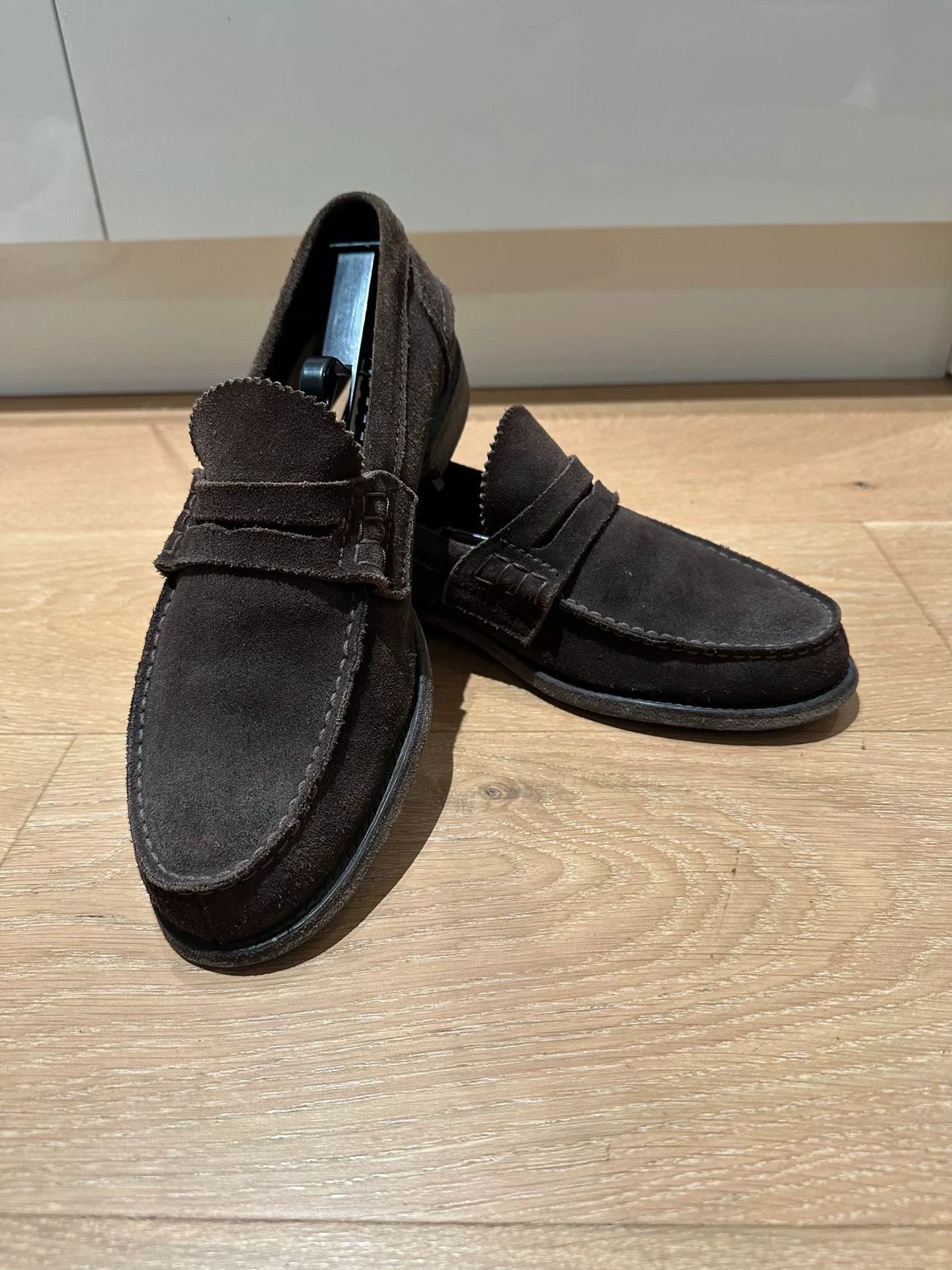 Church's Church's Suede Loafer Leather Shoes Size US 10 / EU 43 - 2 Thumbnail