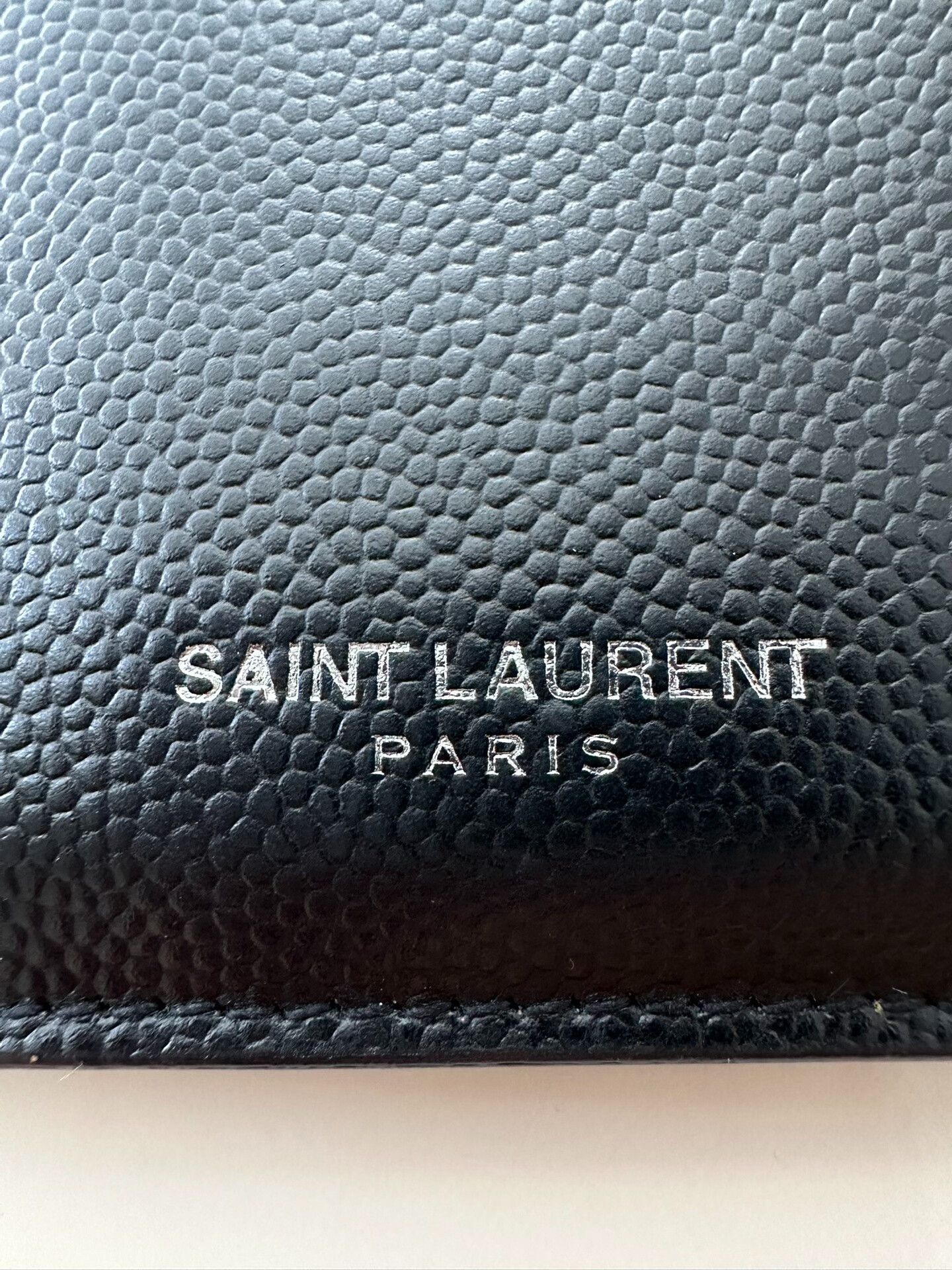 Saint Laurent Paris Saint Laurent Leather Card Holder Wallet Size ONE SIZE - 5 Thumbnail