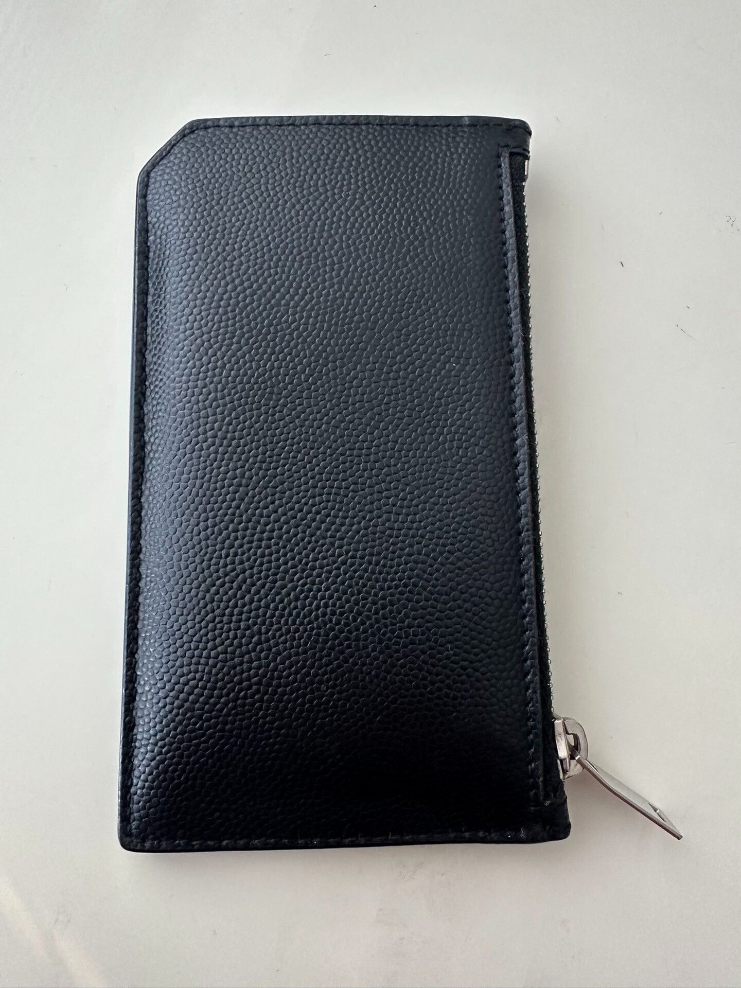 Saint Laurent Paris Saint Laurent Leather Card Holder Wallet Size ONE SIZE - 2 Thumbnail