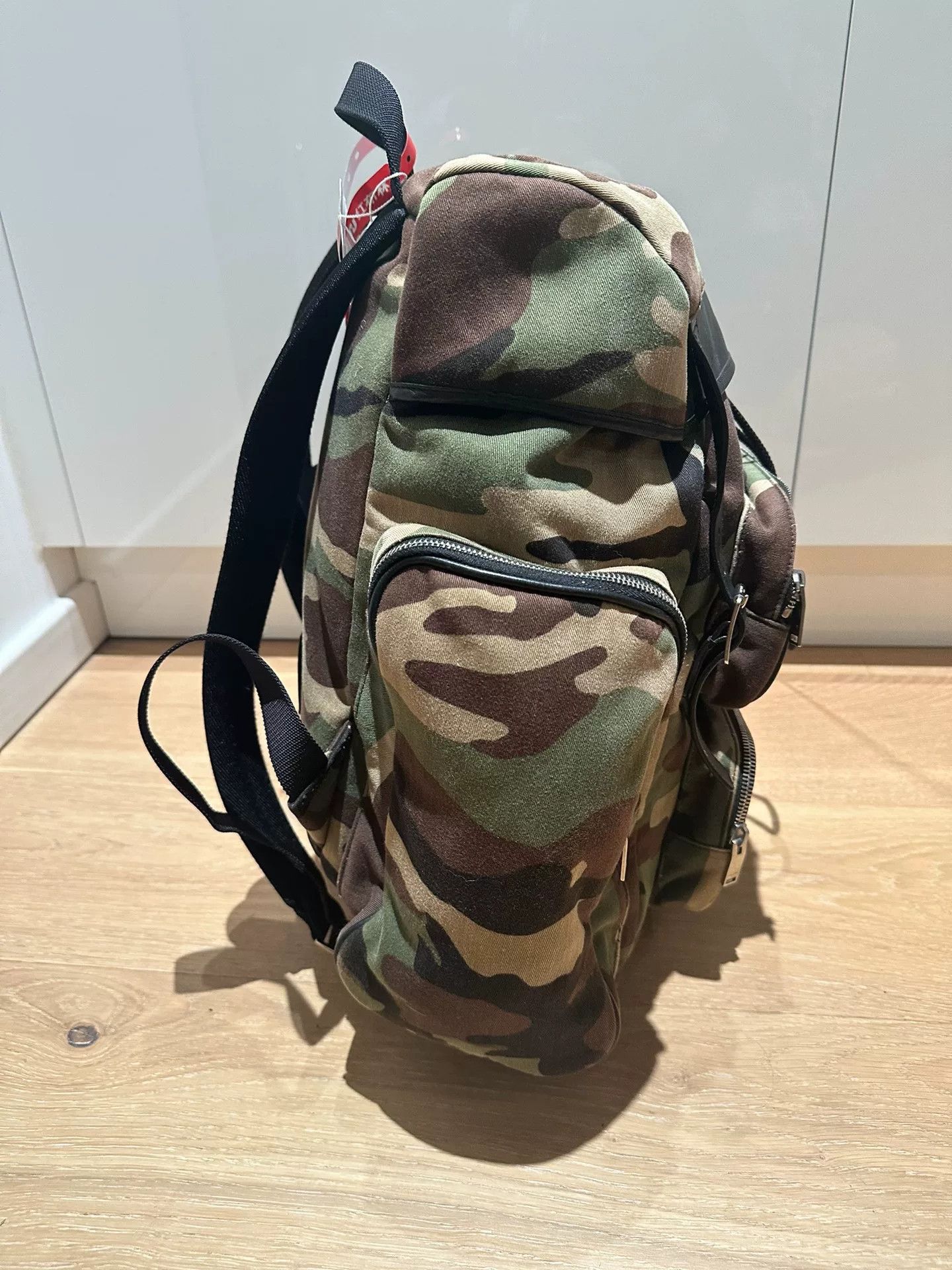 Saint Laurent Paris Saint Laurent Camouflage Backpack Size ONE SIZE - 8 Thumbnail