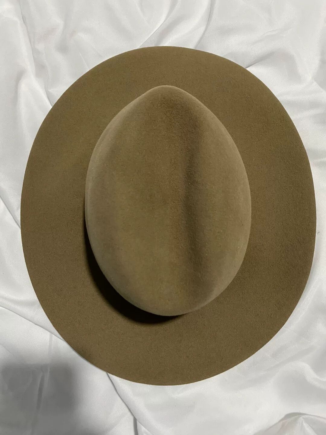 Hedi Slimane Saint Laurent Wide-Brim Rabbit Fur Hat Size ONE SIZE - 3 Thumbnail
