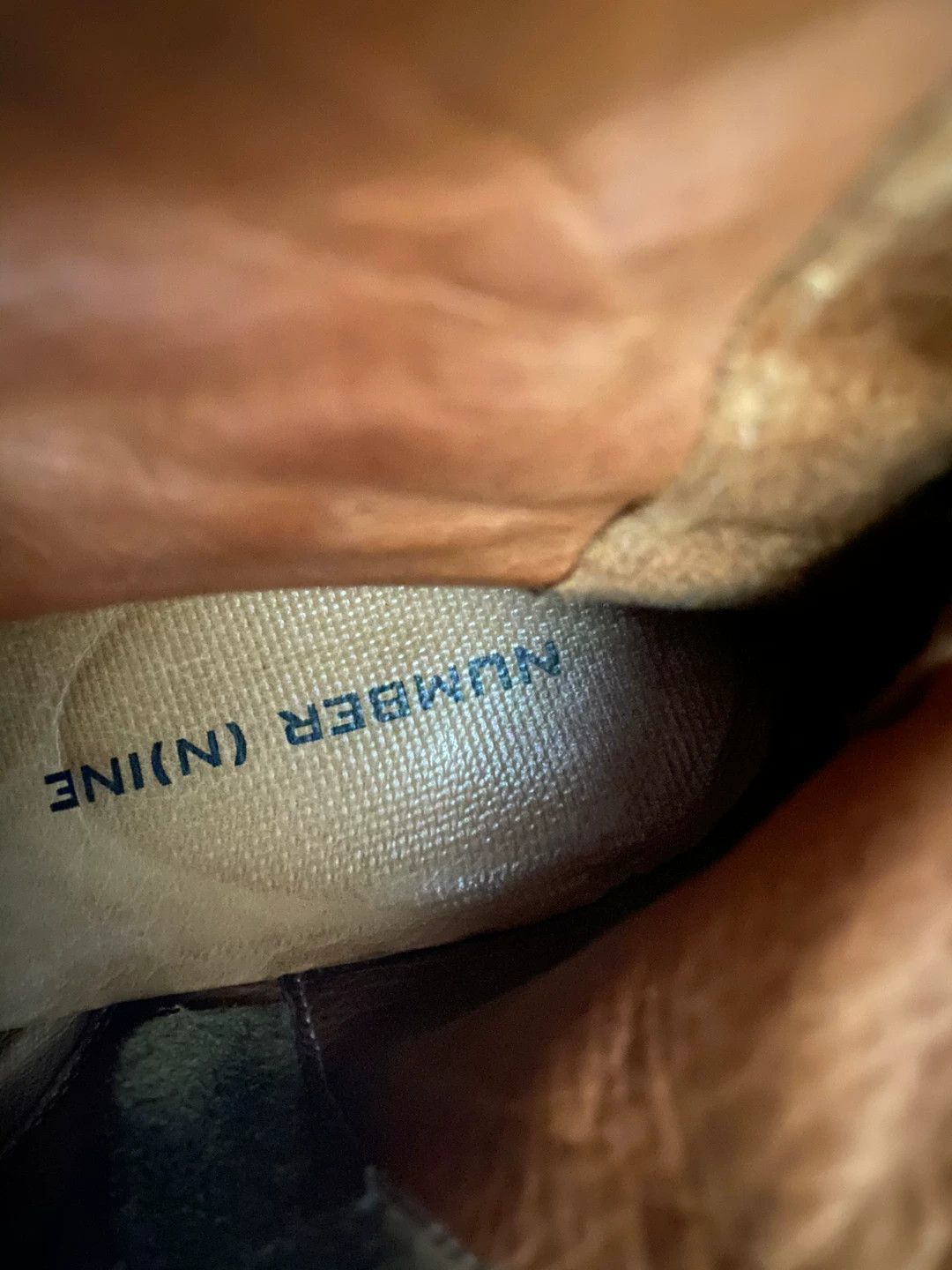 Number (N)ine Number (N)ine AW08 Leather Military Boots Size US 9 / EU 42 - 6 Thumbnail