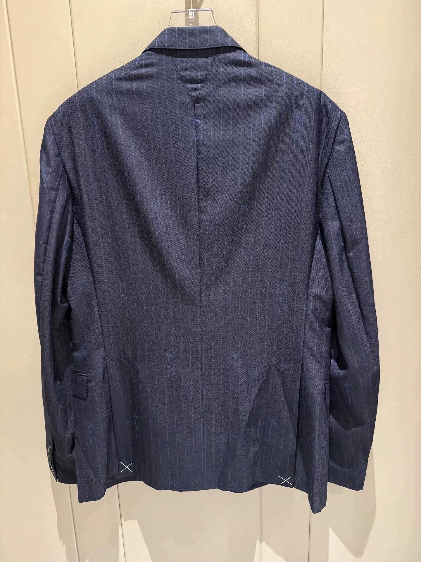 Versace VERSACE Wool Suit Size US M / EU 48-50 / 2 - 2 Thumbnail