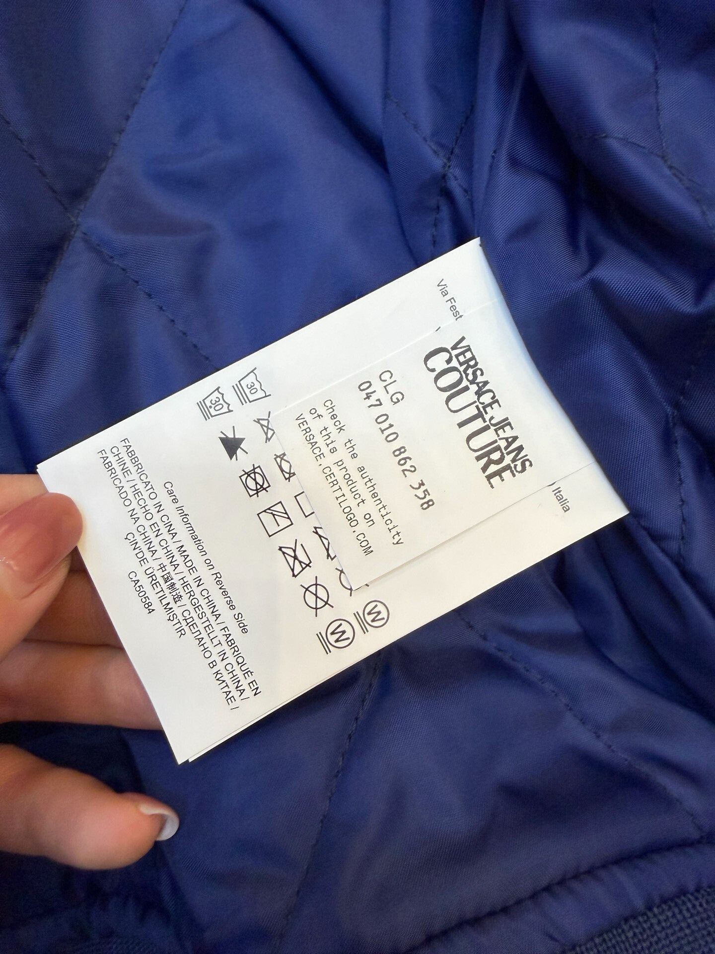 Versace Versace Jeans Couture Men's Jacket Size US M / EU 48-50 / 2 - 8 Thumbnail