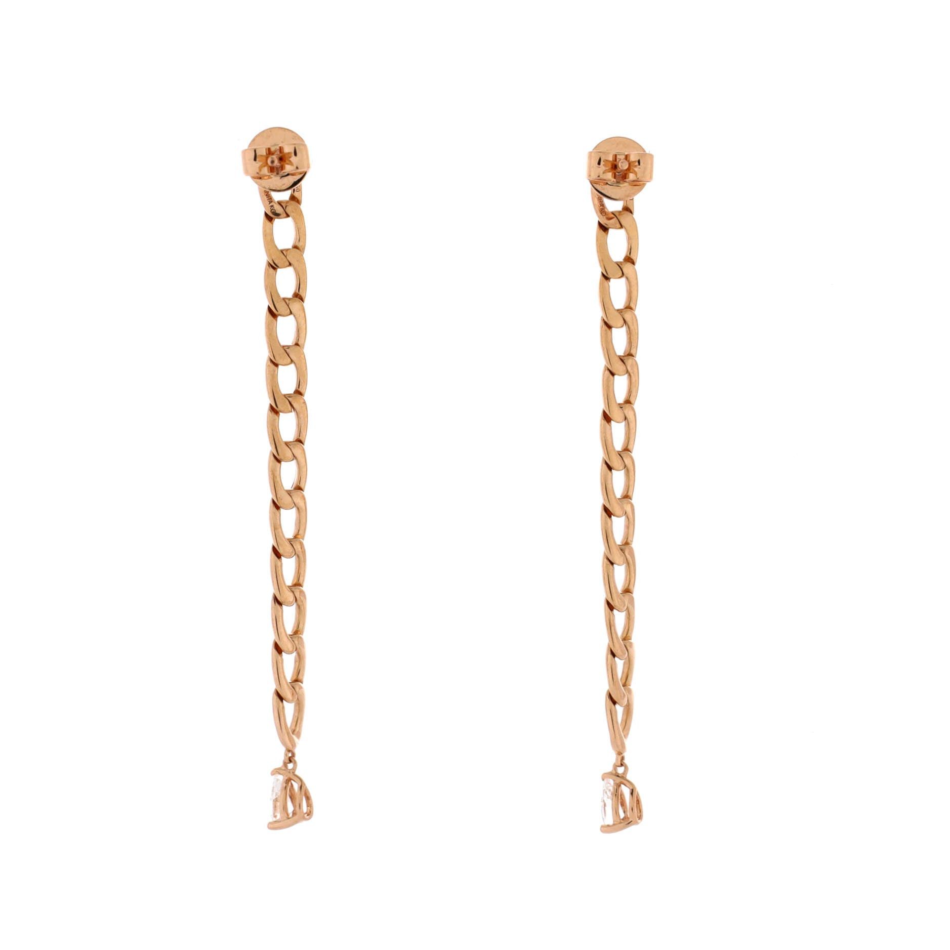 Other Chain Link Drop Earrings Size ONE SIZE - 3 Thumbnail