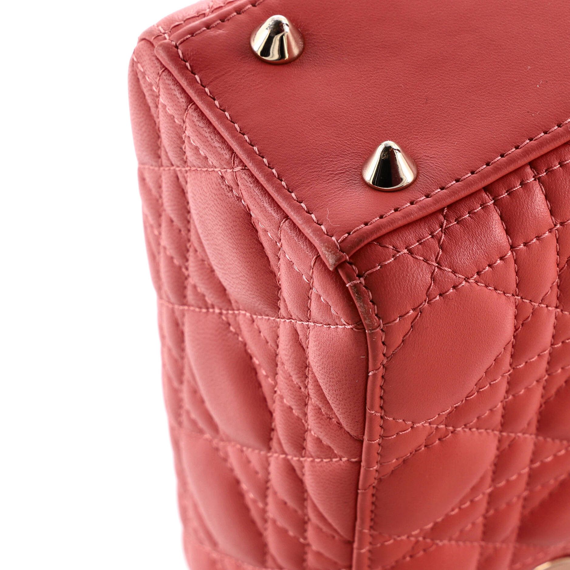 Dior My ABCDior Lady Dior Bag Cannage Quilt Lambskin Size ONE SIZE - 5 Thumbnail