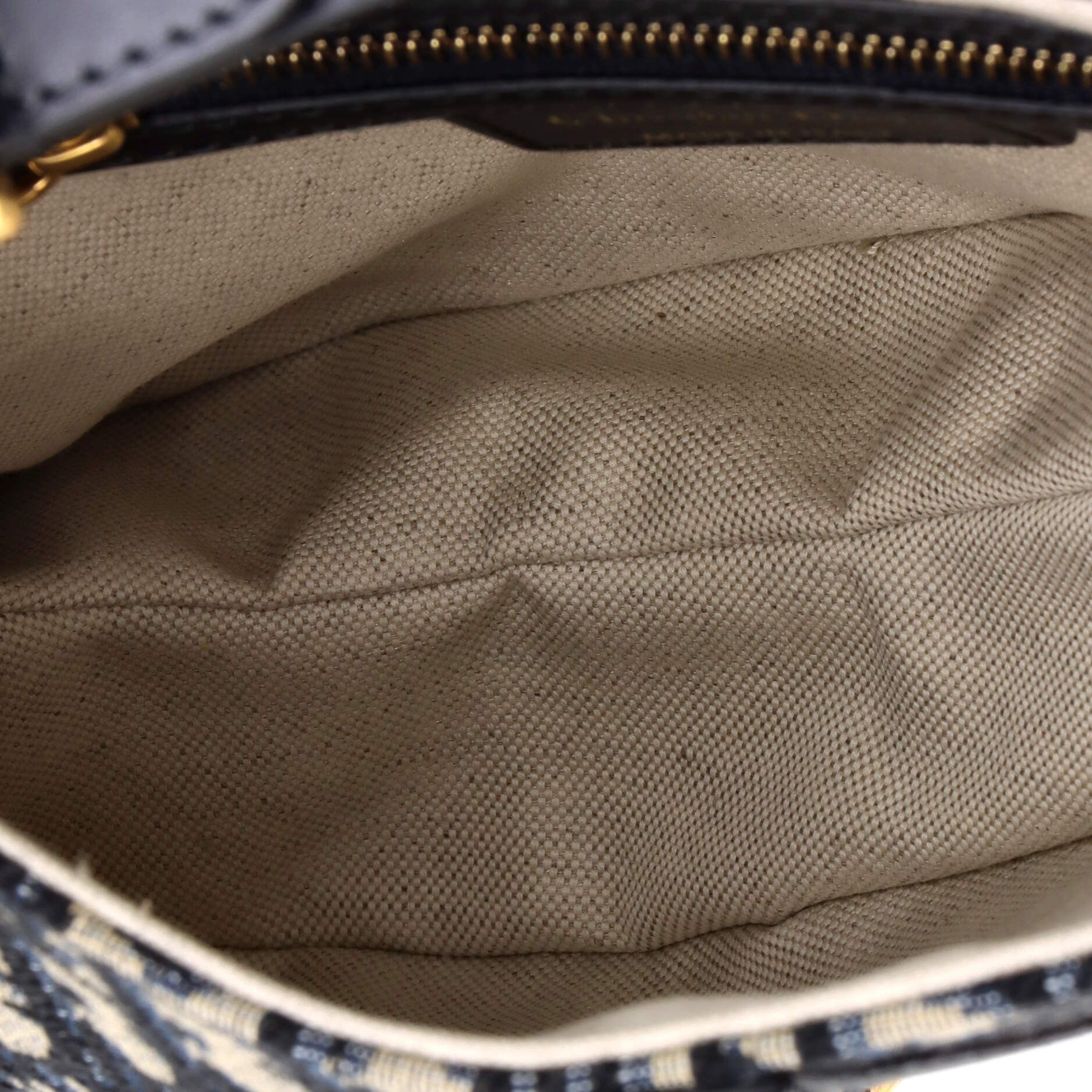 Dior Saddle Handbag Oblique Canvas Medium Size ONE SIZE - 4 Thumbnail