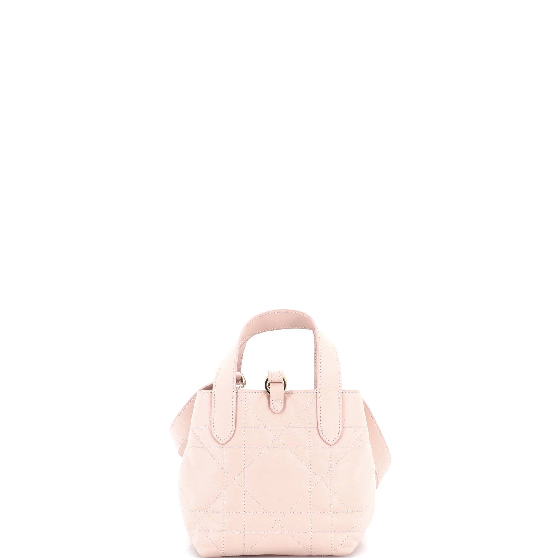 Dior Toujours Vertical Tote Bag Macrocannage Quilt Calfskin Small Size ONE SIZE - 2 Thumbnail