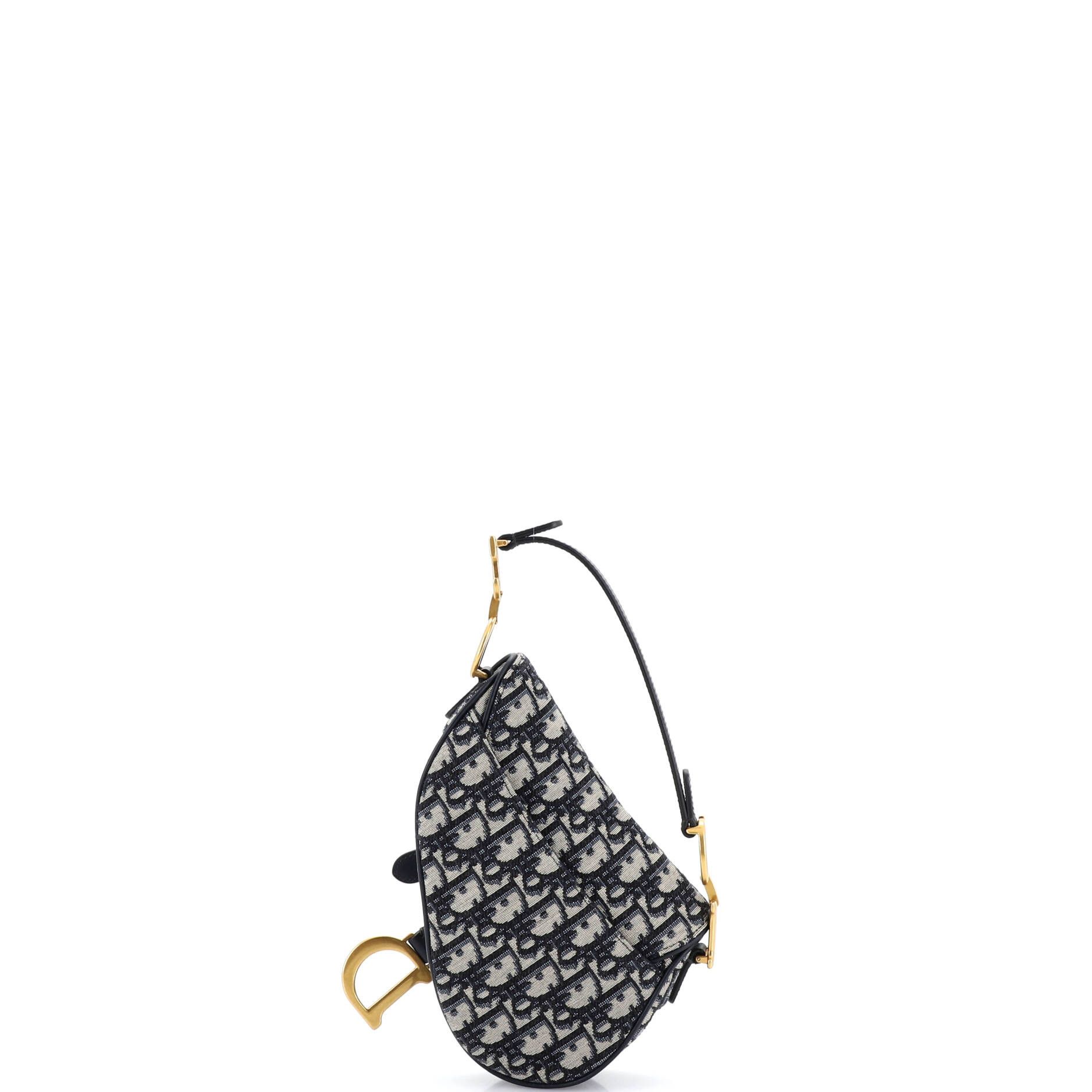 Dior Saddle Handbag Oblique Canvas Mini Size ONE SIZE - 2 Thumbnail