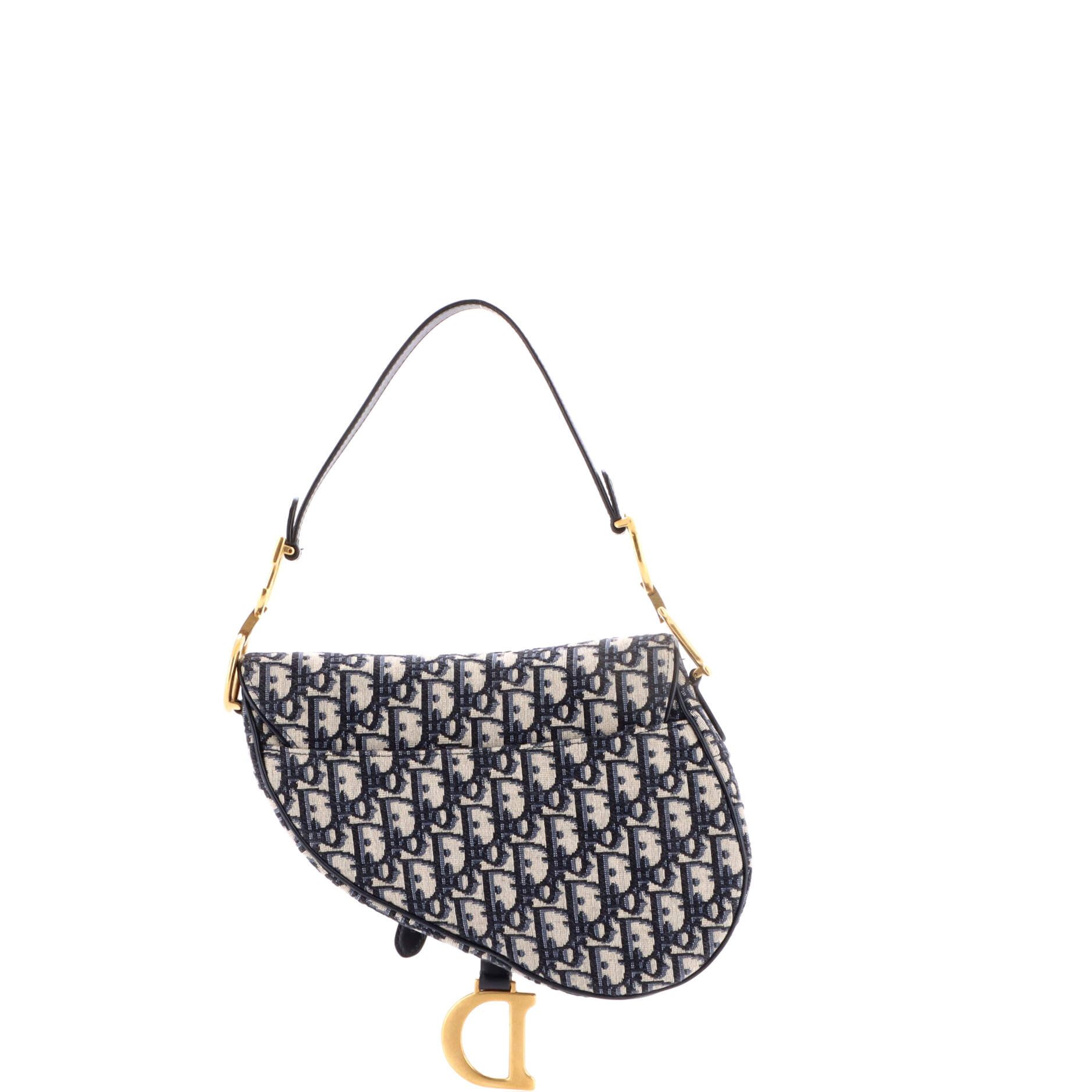 Dior Saddle Handbag Oblique Canvas Medium Size ONE SIZE - 2 Thumbnail