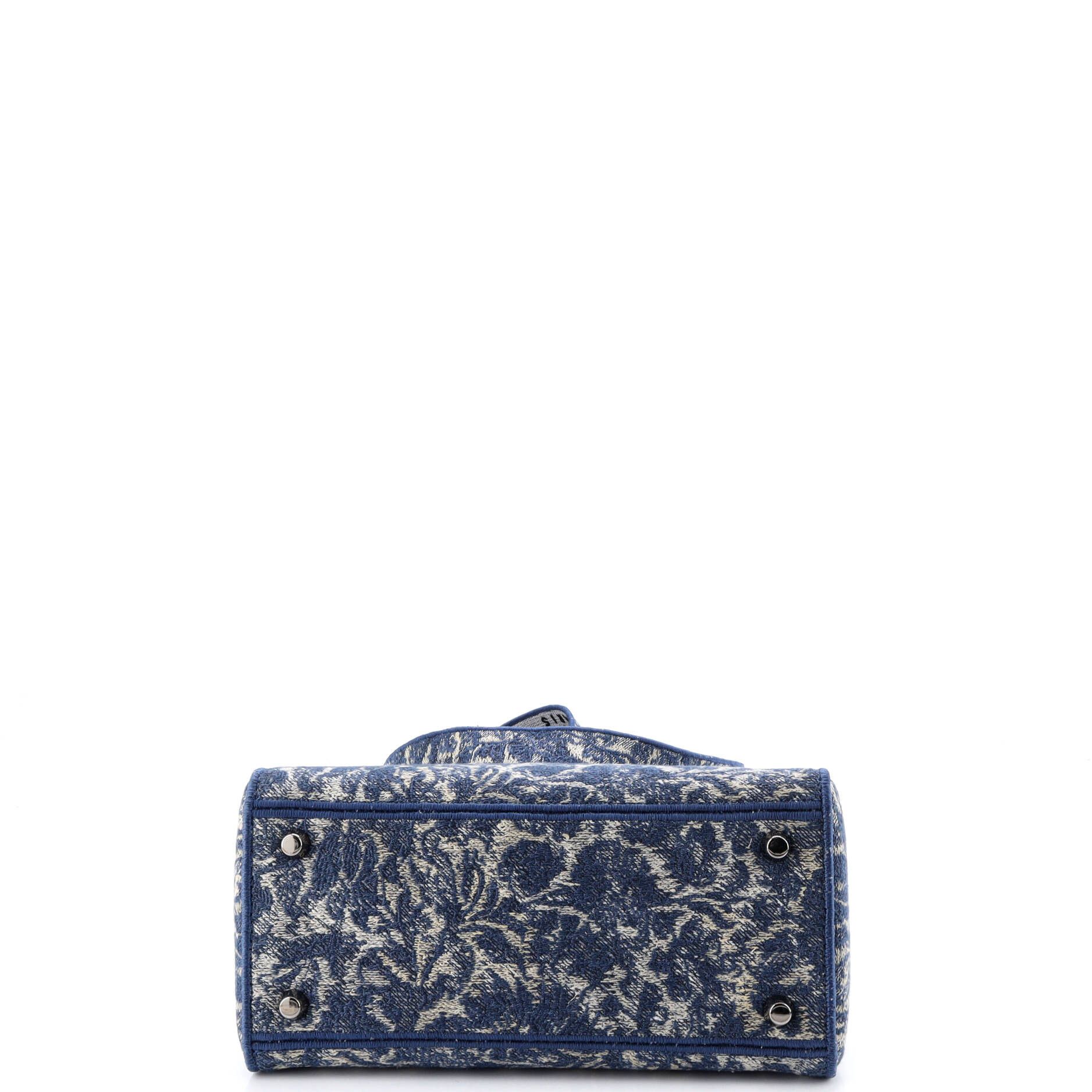 Dior Lady D-Lite Bag Embroidered Canvas Medium Size ONE SIZE - 3 Thumbnail