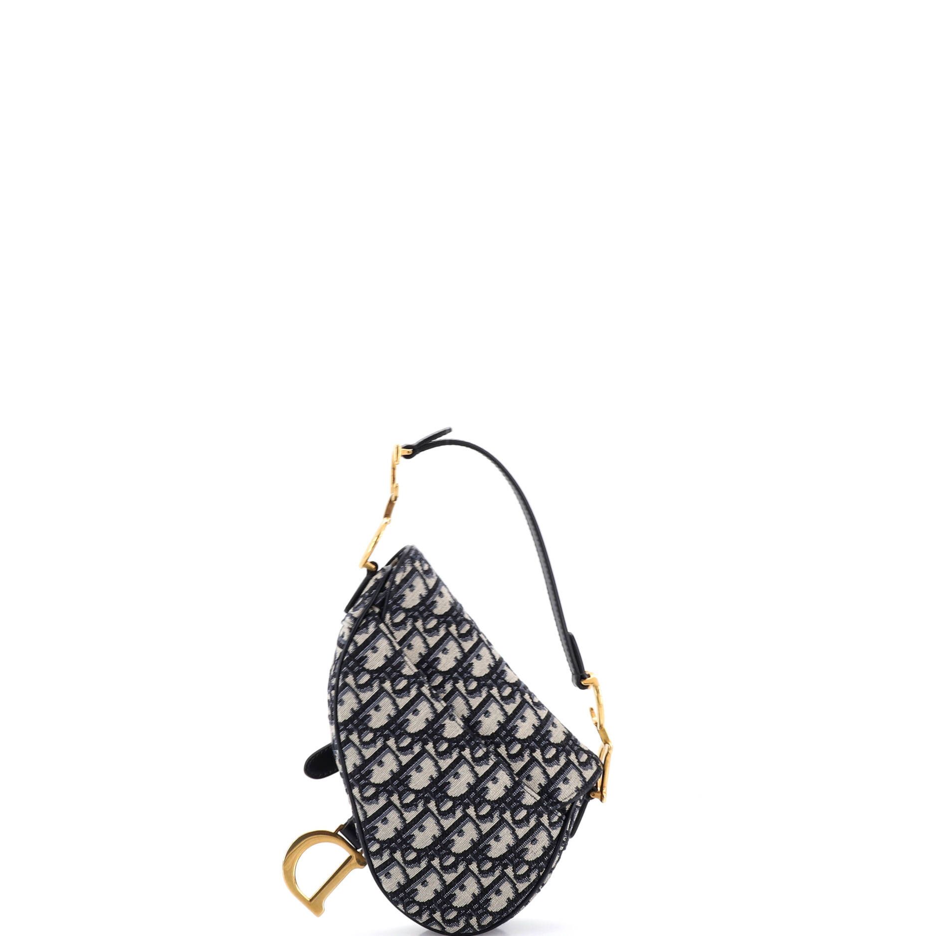 Dior Saddle Handbag Oblique Canvas Mini Size ONE SIZE - 2 Thumbnail