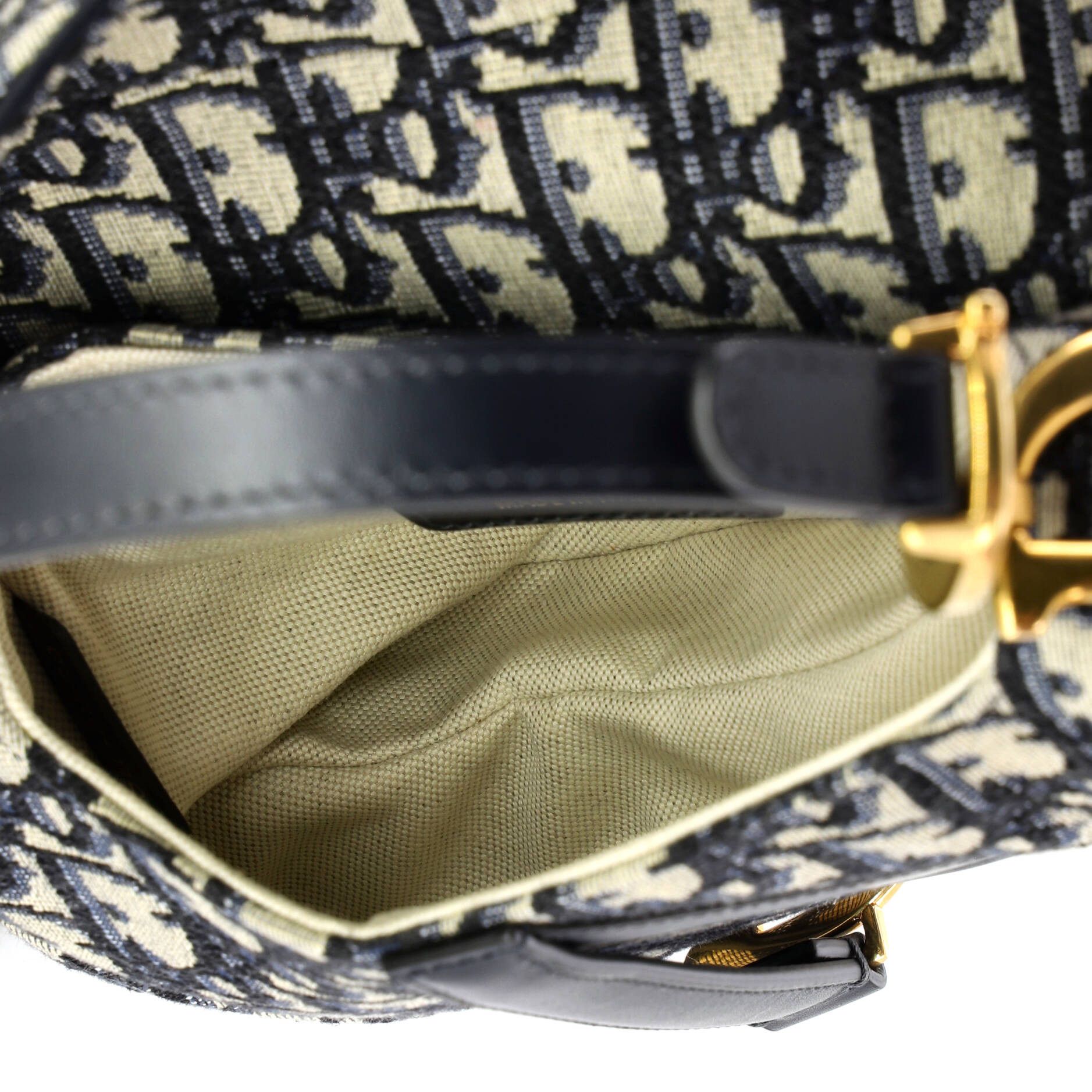 Dior Saddle Handbag Oblique Canvas Mini Size ONE SIZE - 4 Thumbnail
