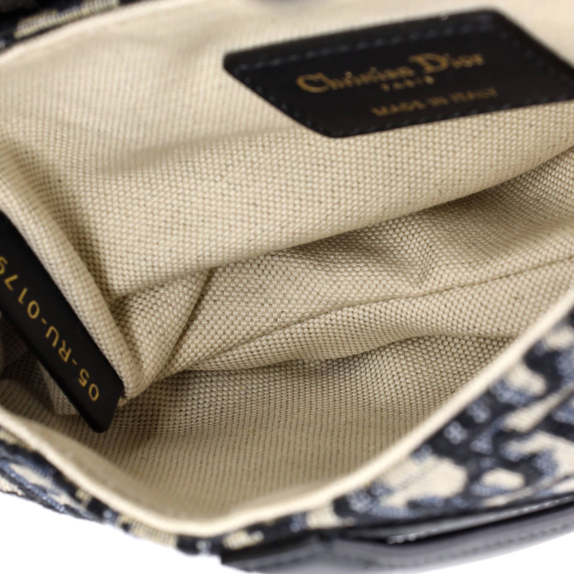 Dior Saddle Handbag Oblique Canvas Mini Size ONE SIZE - 4 Thumbnail