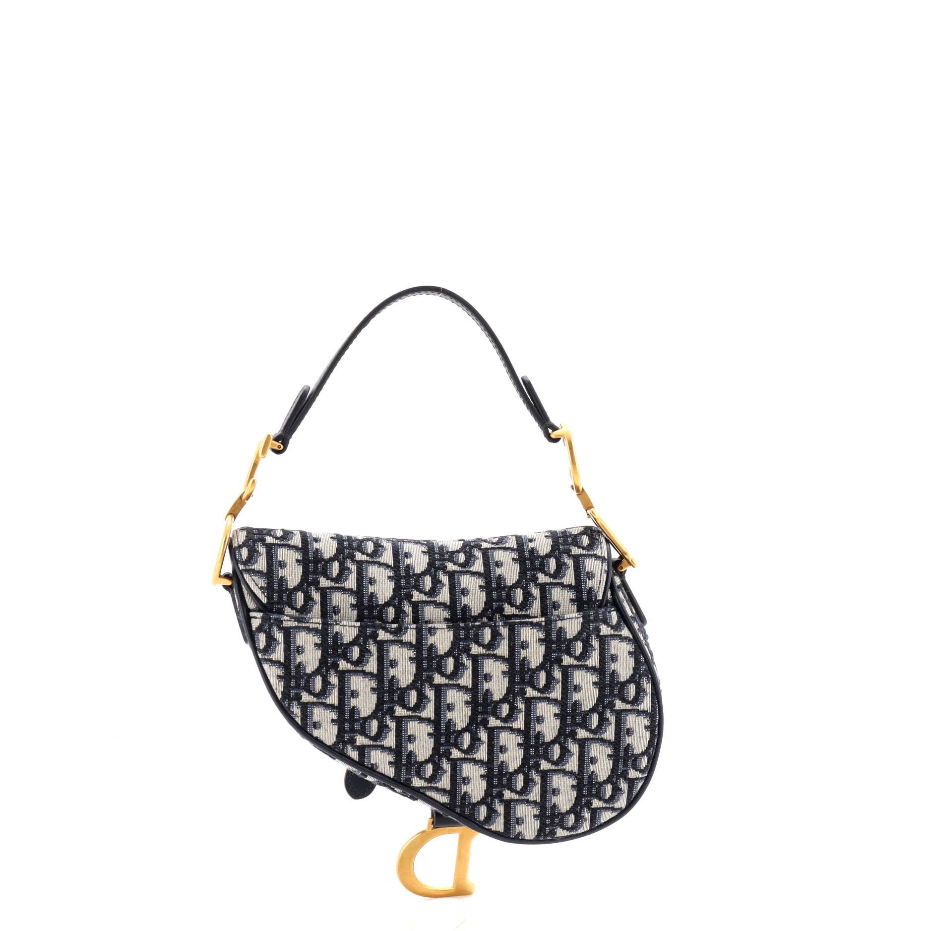Dior Saddle Handbag Oblique Canvas Mini Size ONE SIZE - 2 Thumbnail