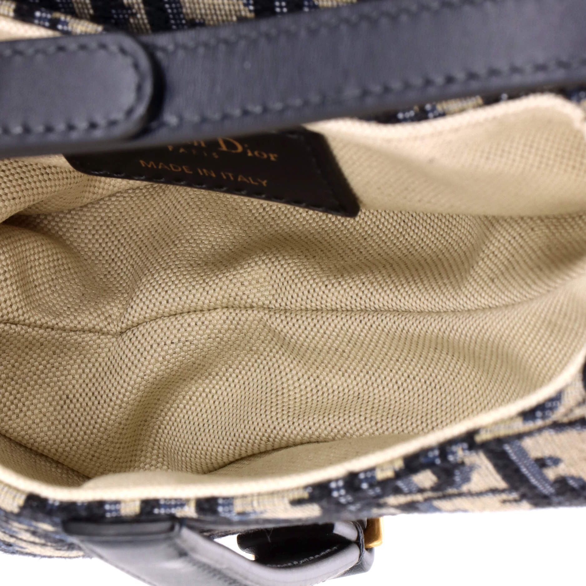 Dior Saddle Handbag Oblique Canvas Mini Size ONE SIZE - 4 Thumbnail