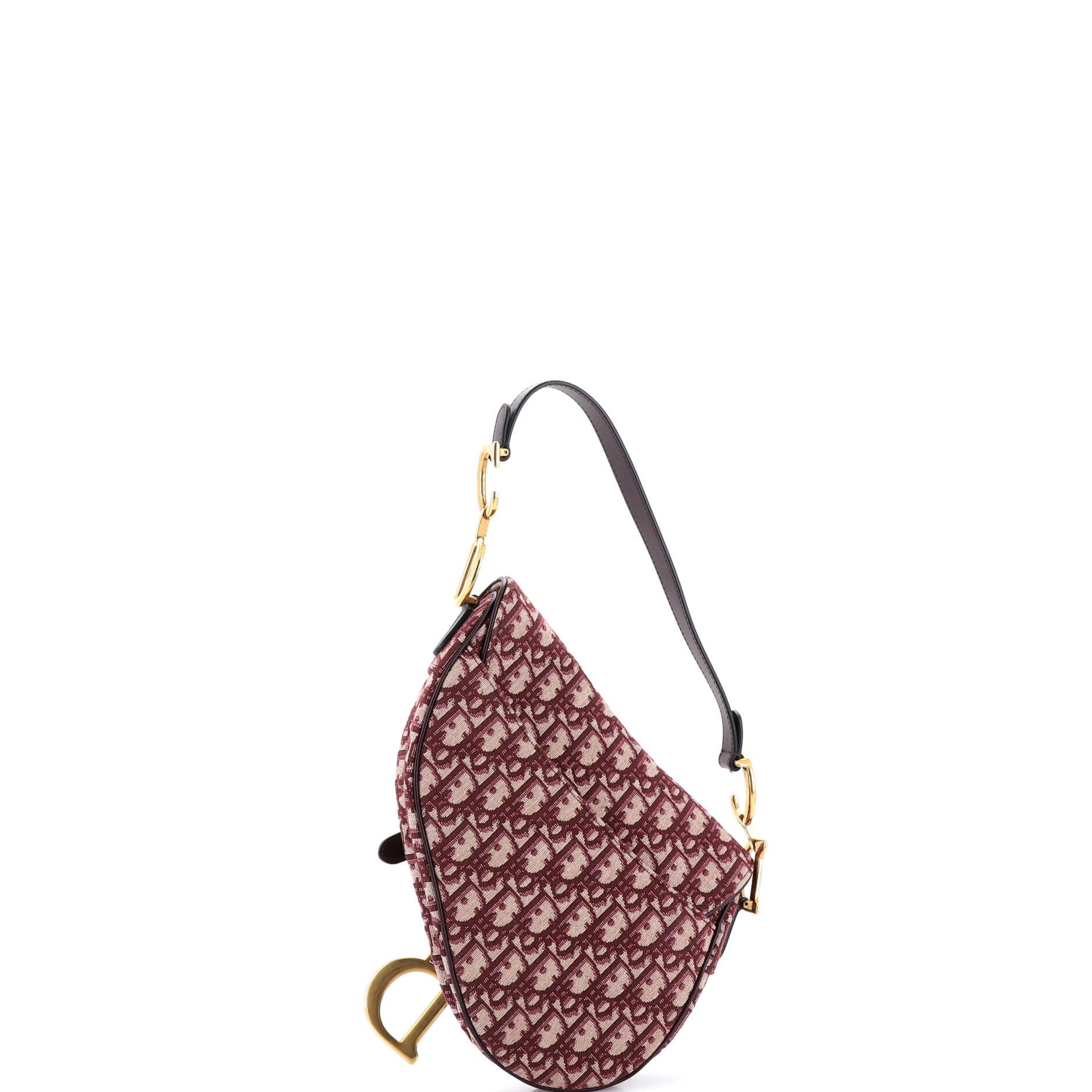 Dior Saddle Handbag Oblique Canvas Medium Size ONE SIZE - 2 Thumbnail
